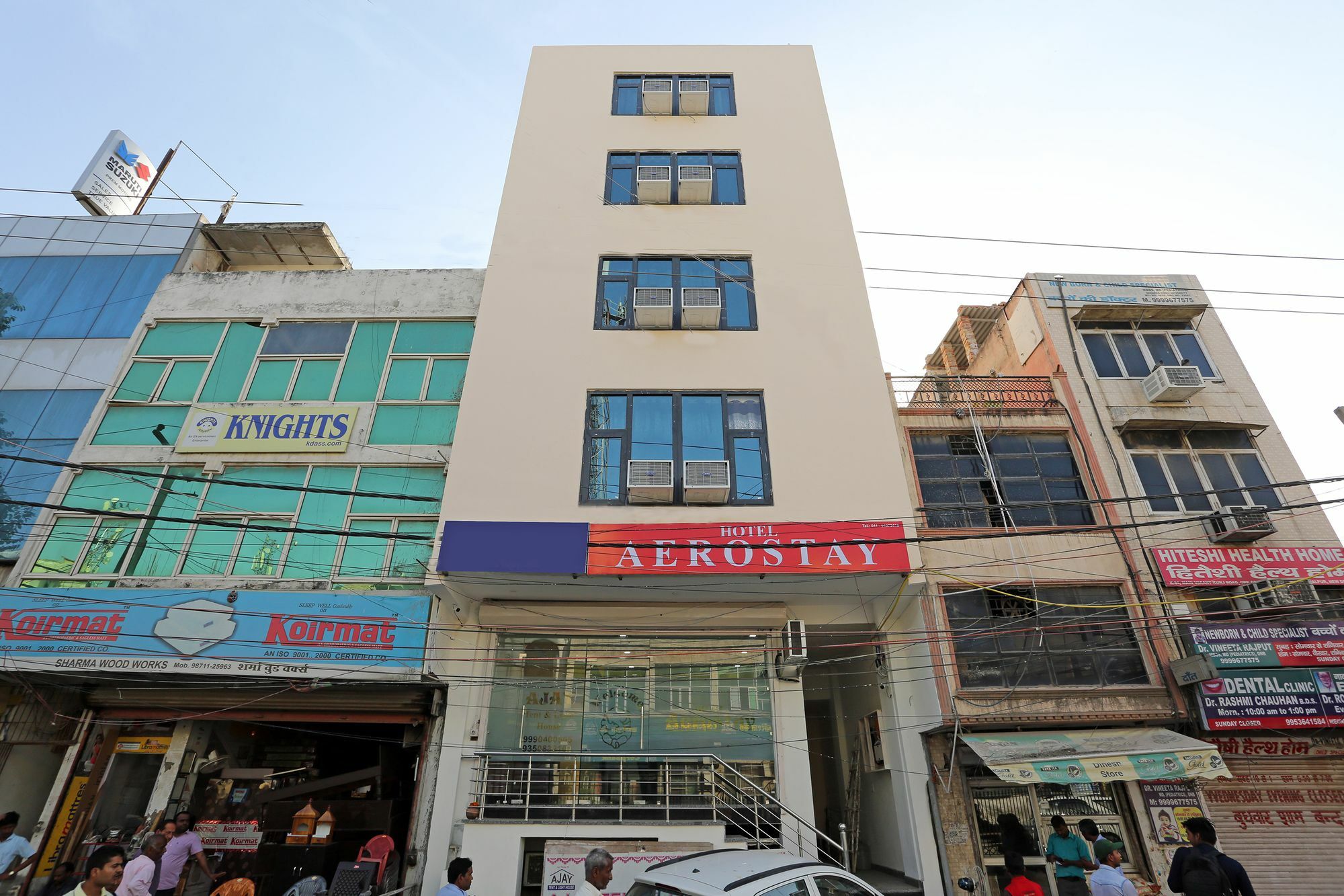 Hotel Aero Stay New Delhi Eksteriør bilde